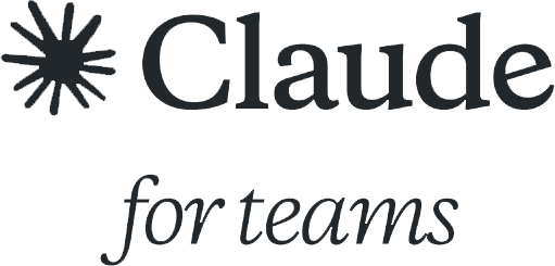 Logo de Claude for Teams.