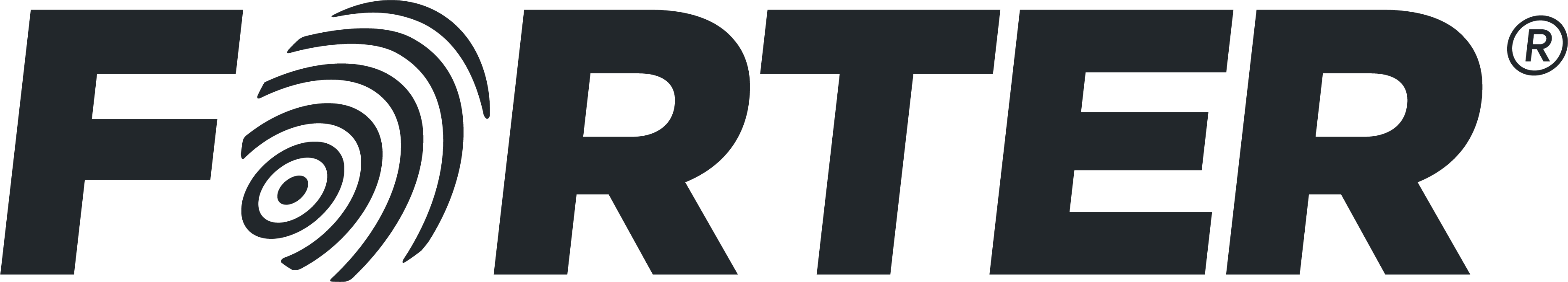 Forter logo.