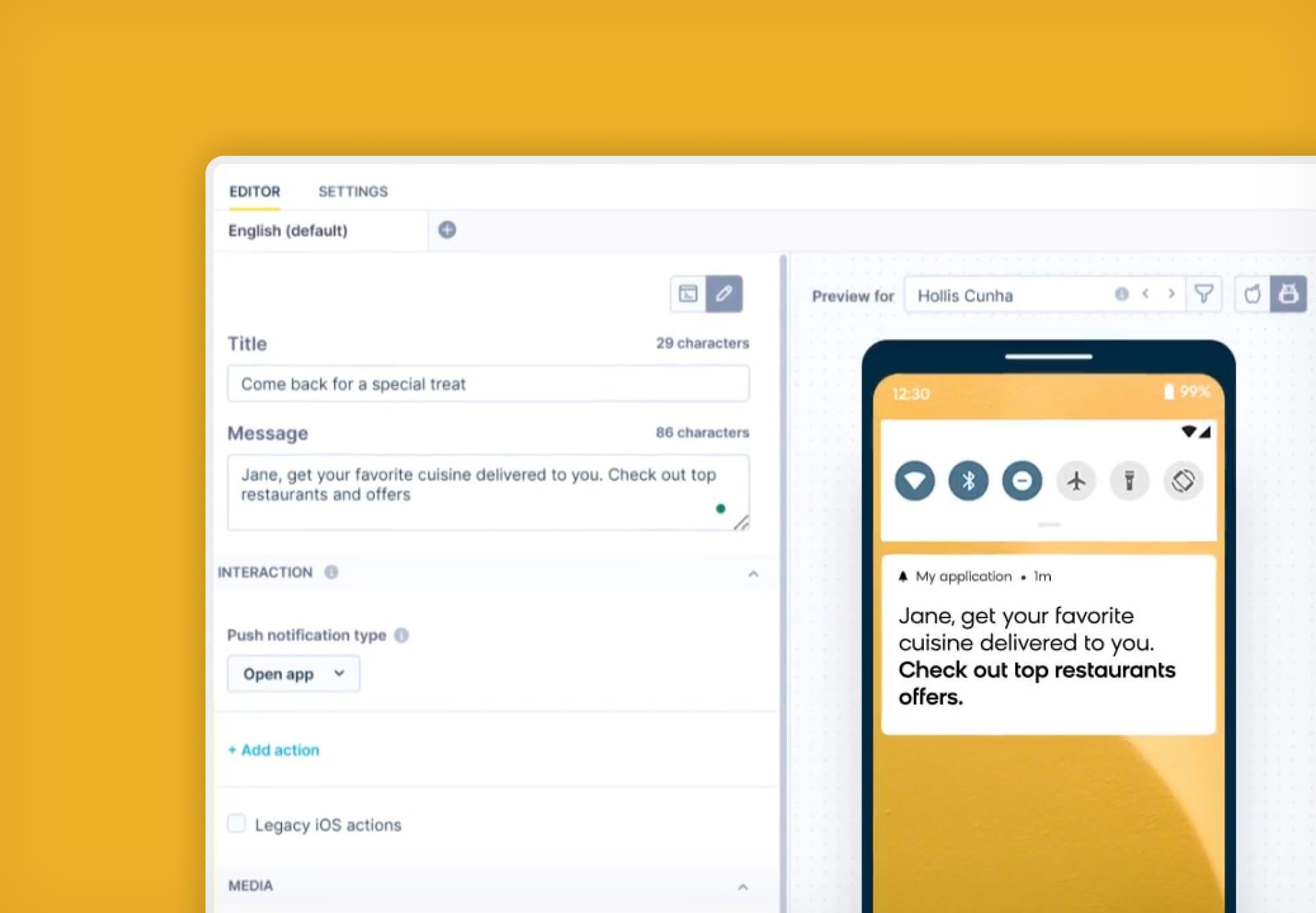 A screenshot of Bloomreach’s platform for personalizing ecommerce experiences.