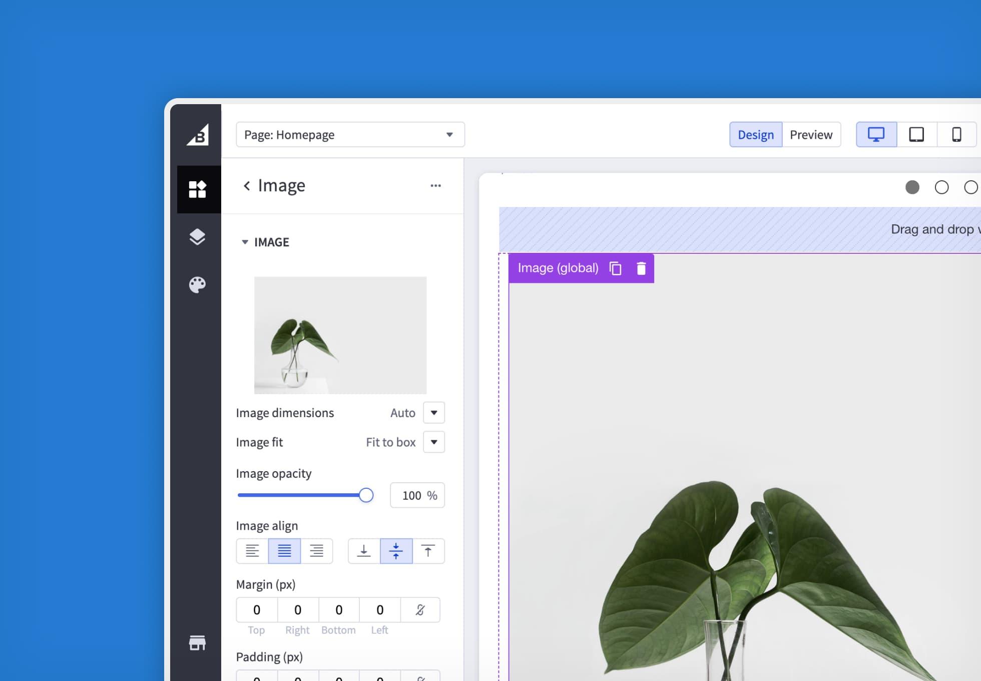 Commerce platform interface showcasing e-commerce capabilities.