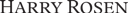 Harry Rosen logo.