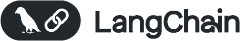 LangChain logo.