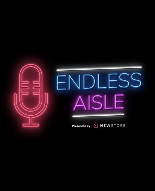 Endless Aisle podcast logo.